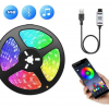TV ARKASI ŞERİT LED 3M BLUETOOTHLU TELEFONDAN KONTROL EDİLEBİLİYO